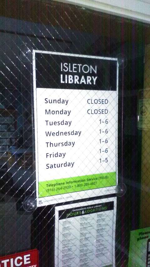Isleton Library in Isleton